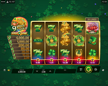 9 Pots of Gold HyperSpins