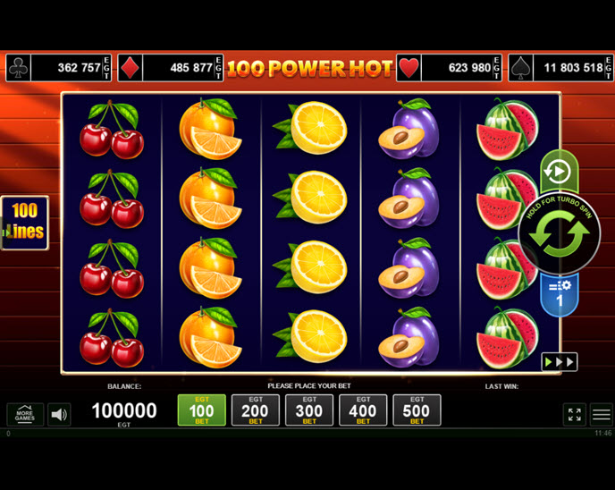 100 Power Hot