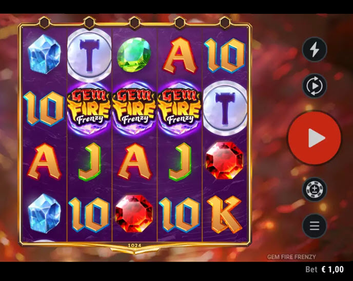 Gem Fire Frenzy