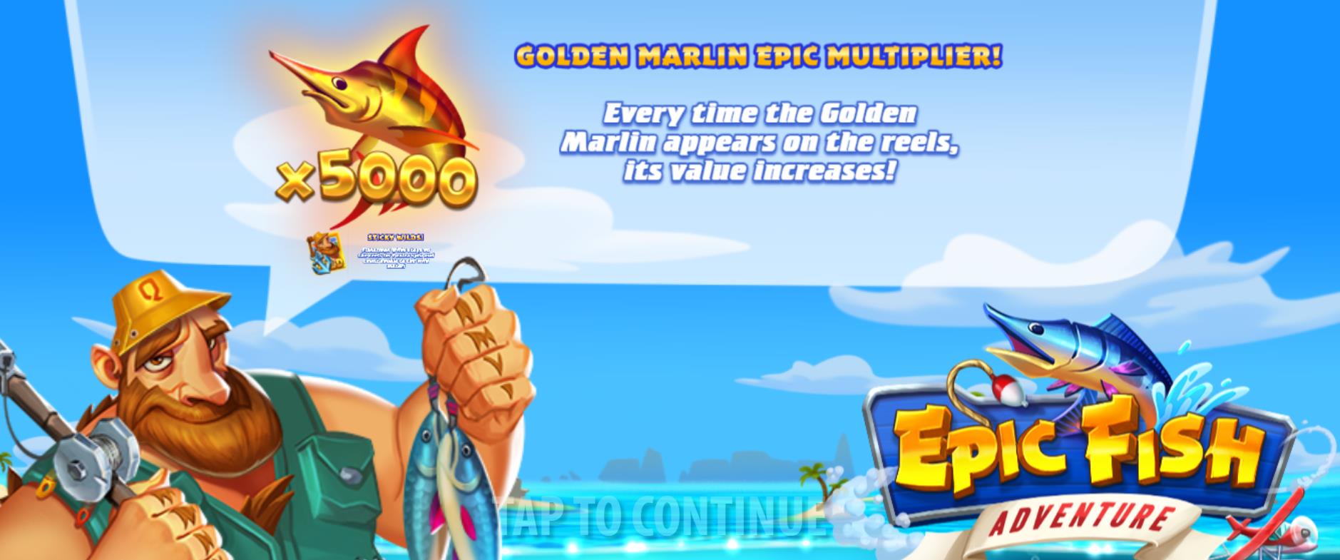 Новый слот Epic Fish Adventure