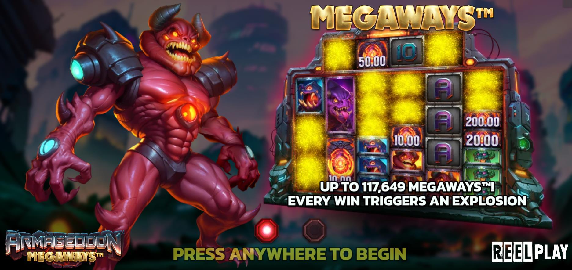 Новый слот Armageddon Megaways