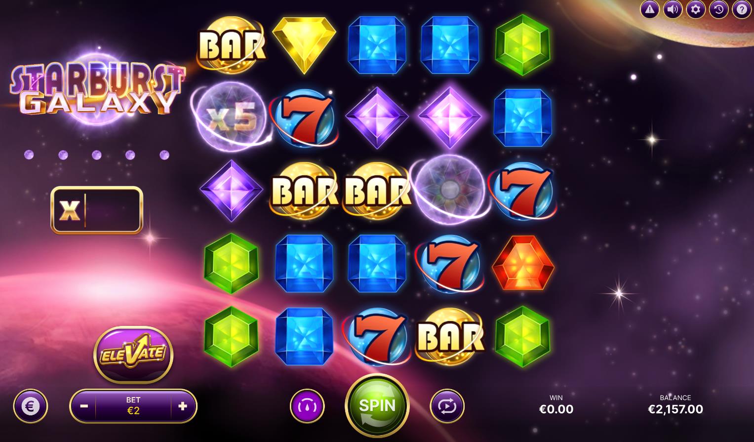 Новый слот Starburst Galaxy
