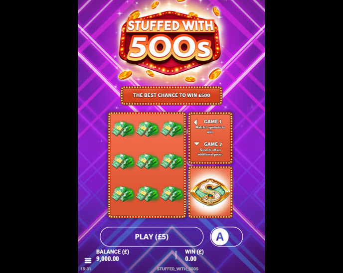 Stuffed with 500s