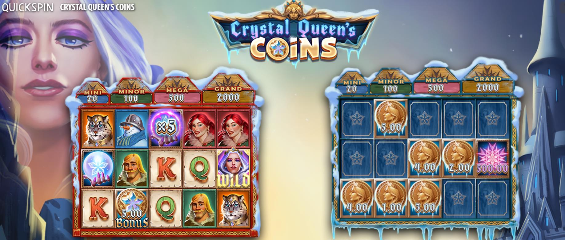 Новый слот Crystal Queen's Coins