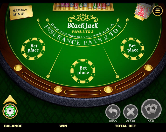 Blackjack 3Hand (Lucky Elephant)