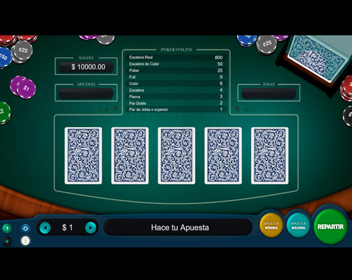 Video Poker (Ruvibet)