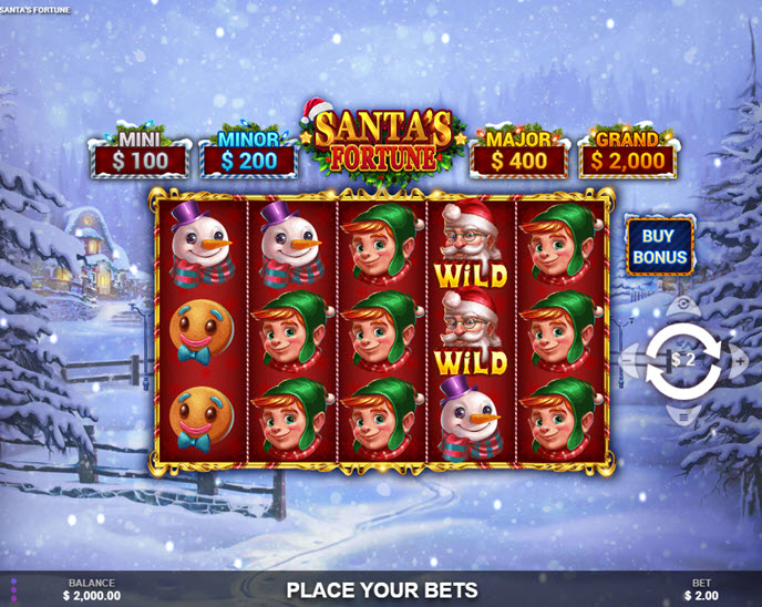 Santa’s Fortune (Spin2Win)