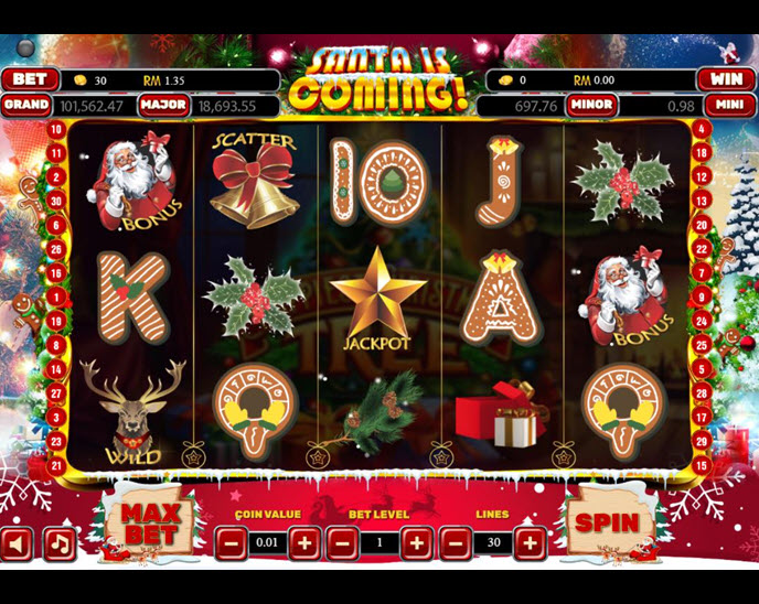 Santa Is Coming