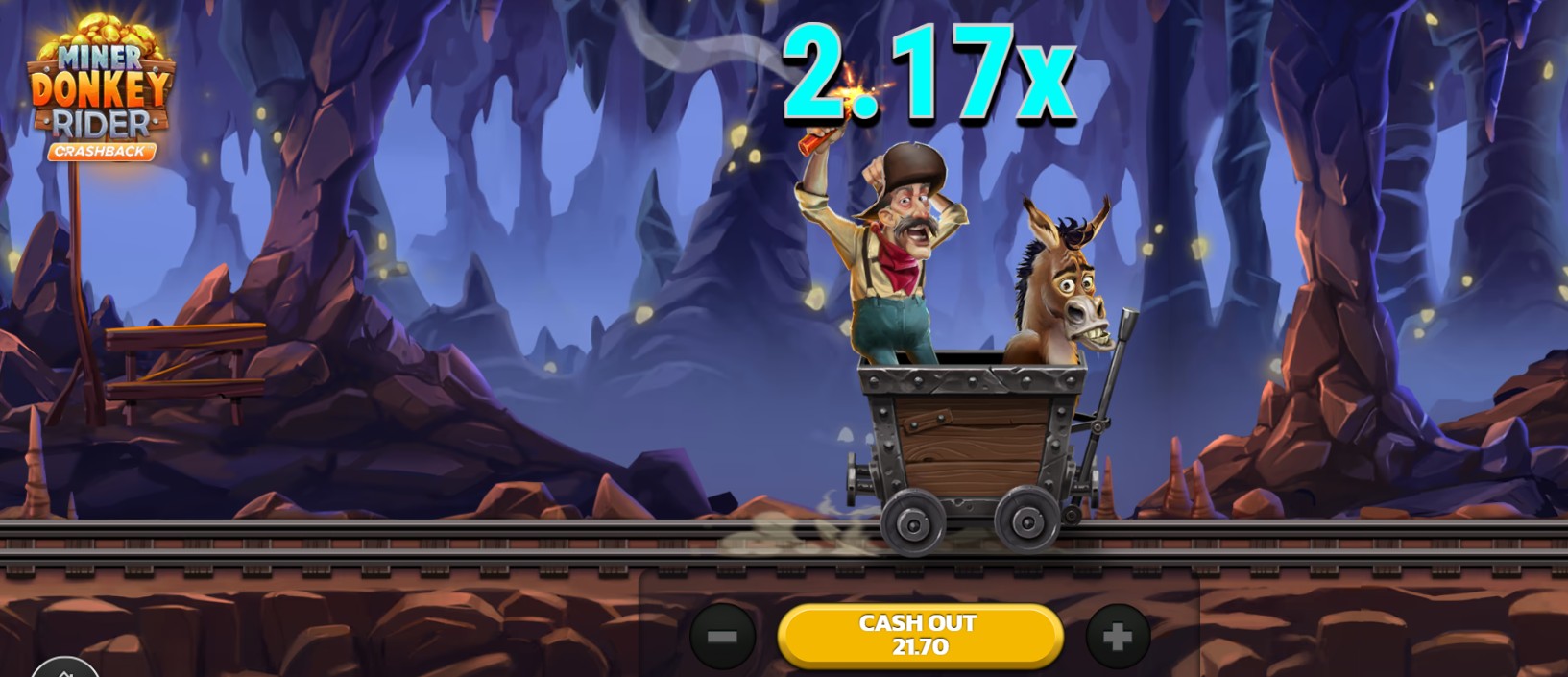 Новый краш-слот Miner Donkey Rider