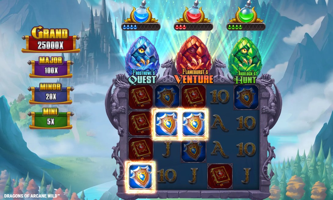 Новый слот Dragons of Arcane Wild