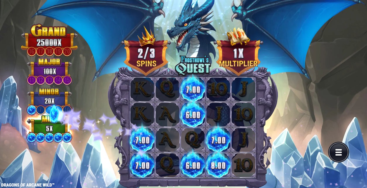 Бонусный раунд Dragons of Arcane Wild