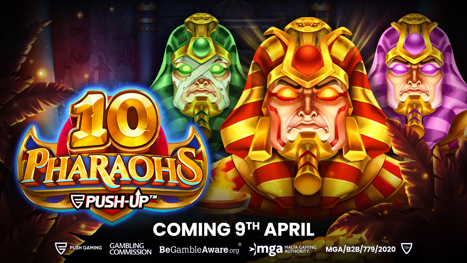 Новый слот 10 Pharaohs