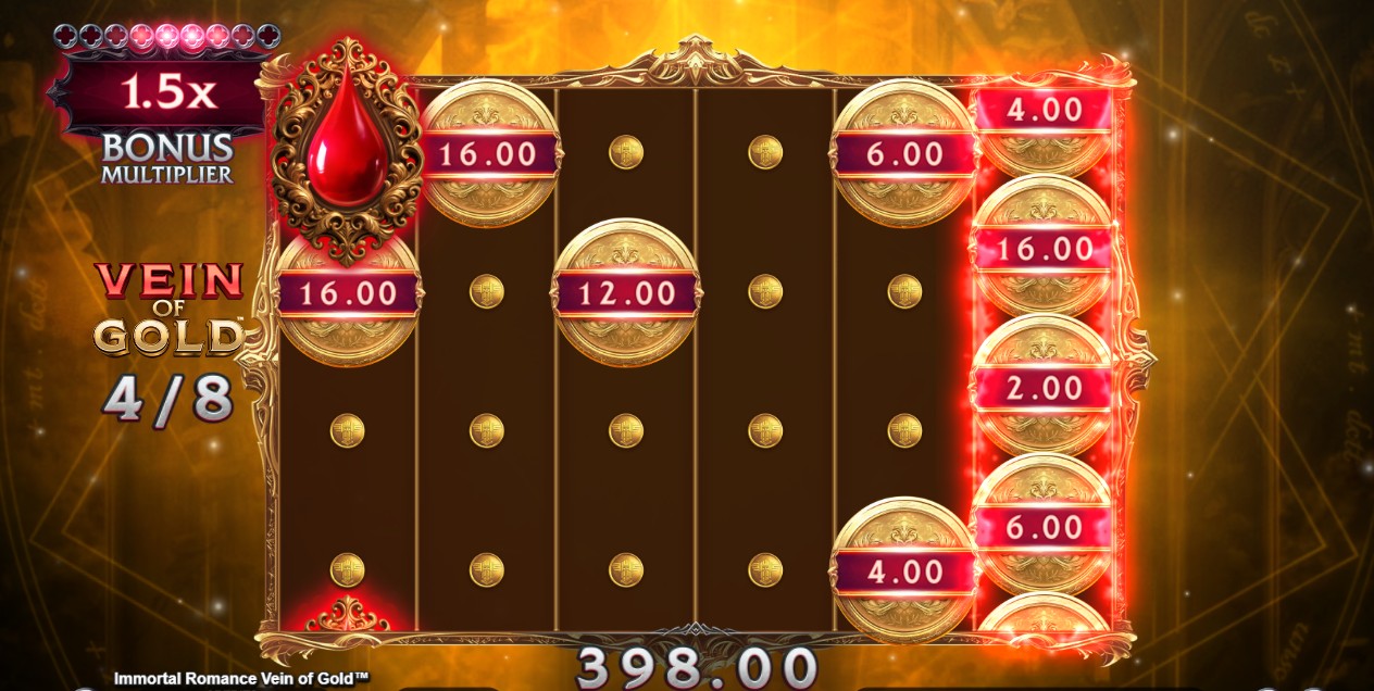 Bonus Immortal Romance Vein of Gold