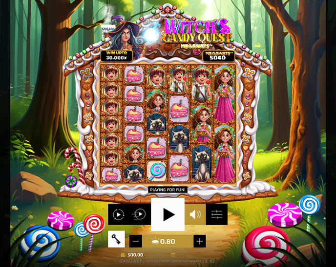 Witch’s Candy Quest Megaways